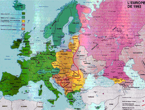 povijesna karta europe Centralni mit: HRVATSKA STRATEGIJA PODJELE BOSNE I HERCEGOVINE  povijesna karta europe