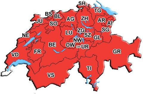 Švicarski kantoni
