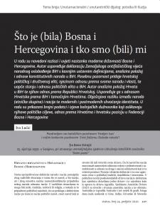 Što je bila BiH Što je bila BiH