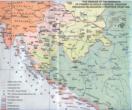 The remains of the remnants (Reliquie Reliquiarum) of the former glorious Croatian kingdom - cca. 1606