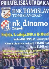 Prijateljska utakmica HNK Tomislav- NK Dinamo