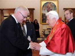 Ivo Josipović i Papa Ivo Josipović i Papa