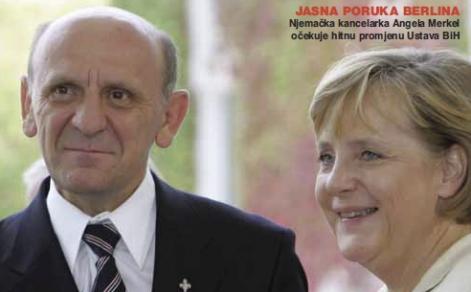 Tihić i Merkel Tihić i Merkel