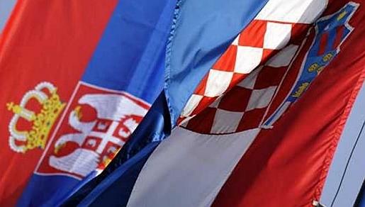 Zastave Srbije i Hrvatske Zastave Srbije i Hrvatske