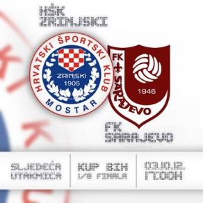 Zrinjski vs Sarajevo