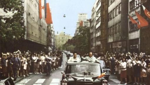 Sarajevo: Drug Tito u Titovoj ulici Sarajevo: Drug Tito u Titovoj ulici