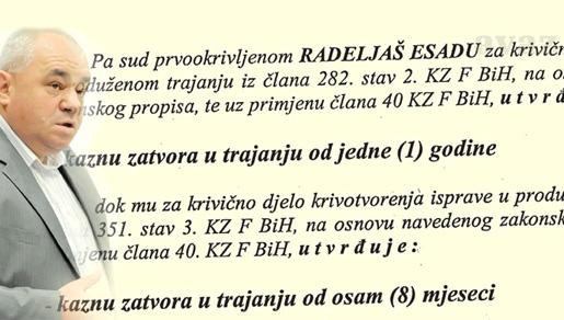 Esed Radeljaš je prevarant osuđen na godinu zatvora! Esed Radeljaš je prevarant osuđen na godinu zatvora!