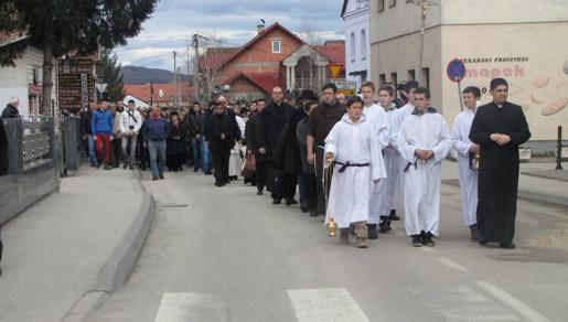 Sv. misu predslavio apostolski nuncij u BiH Luigi Pezzuto Sv. misu predslavio apostolski nuncij u BiH Luigi Pezzuto