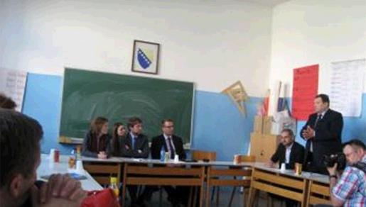 Izaslanstvo UNICEF-a posjetilo Osnovnu školu Bilalovac Izaslanstvo UNICEF-a posjetilo Osnovnu školu Bilalovac