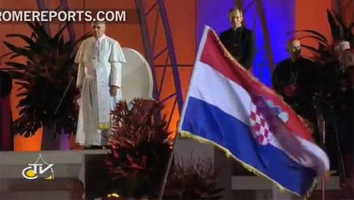 S papom Franjom u Rio de Janeiru i 350 mladih Hrvata S papom Franjom u Rio de Janeiru i 350 mladih Hrvata