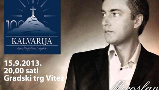 U nedjelju navečer koncert Miroslava Škore na Gradskom trgu u Vitezu U nedjelju navečer koncert Miroslava Škore na Gradskom trgu u Vitezu