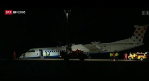 Zakazao kotač: Zrakoplov Croatia Airlinesa sletio na nos Zakazao kotač: Zrakoplov Croatia Airlinesa sletio na nos