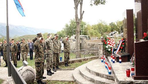 Obilježena obljetnica pogibije hrvatskih branitelja s područja općine Grude na Vrdima