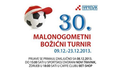 30. malonogometni Božićni turnir u Novom Travniku