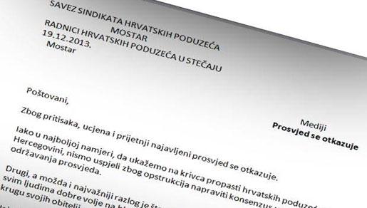 Zbog straha otkazani prosvjedi ispred vile Dragana Čovića Zbog straha otkazani prosvjedi ispred vile Dragana Čovića