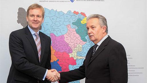 Sorensen istaknuo snažnu podršku Europske unije Središnjem izbornom povjerenstvu Sorensen istaknuo snažnu podršku Europske unije Središnjem izbornom povjerenstvu