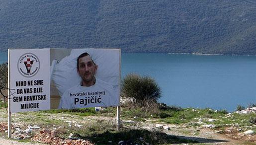 U Neumu jumbo-plakat sa likom Darka Pajičića U Neumu jumbo-plakat sa likom Darka Pajičića
