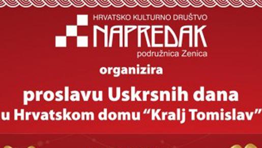 Program “Uskrsni dani” – HKD-a Napredak Zenica