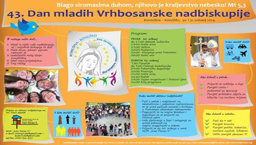 43. Dan mladih Vrhbosanske nadbiskupije 43. Dan mladih Vrhbosanske nadbiskupije
