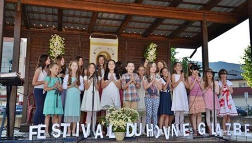 Održan osmi dječji festival duhovnih šansona Održan osmi dječji festival duhovnih šansona