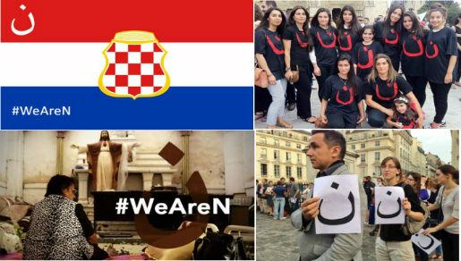 “N” postalo simbol otpora kršćana teroristima na Bliskom istoku “N” postalo simbol otpora kršćana teroristima na Bliskom istoku