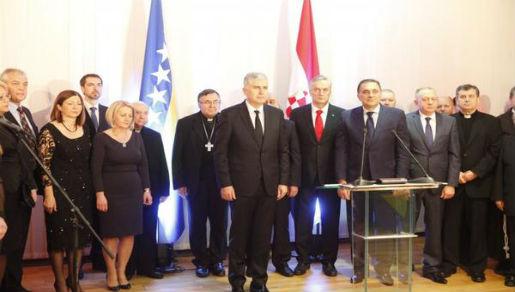 Božićni prijem kod Čovića Božićni prijem kod Čovića