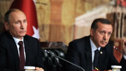 Ruski i turski predsjednik Putin i Erdogan
