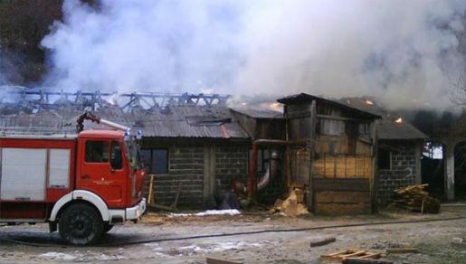 Uskoplje: Izgorjela pilana vlasništvo Ante Katića