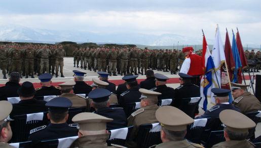 Livno: Obilježena 23. obljetnica osnutka HVO-a i 10. obljetnica utemeljenja 1. gardijske pukovnije OS BiH Livno: Obilježena 23. obljetnica osnutka HVO-a i 10. obljetnica utemeljenja 1. gardijske pukovnije OS BiH