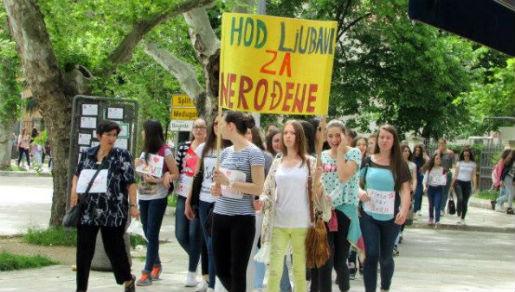 Mostar: Hod ljubavi za nerođene Mostar: Hod ljubavi za nerođene